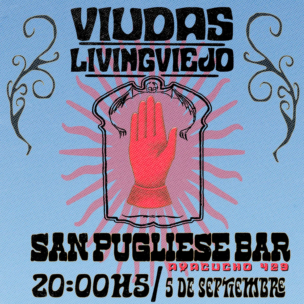 🫵🕶️ VIUDAS x LIVINGVIEJO EN SAN PUGLIESE BAR 🕶️🫵